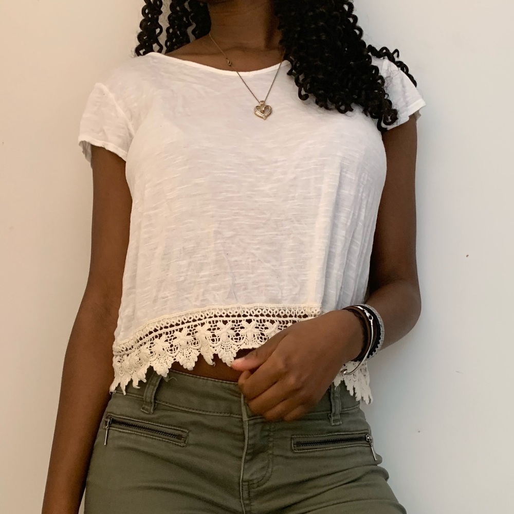 Off white blouse